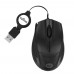 Mouse Retrátil Bright 111, USB, Preto para Notebook